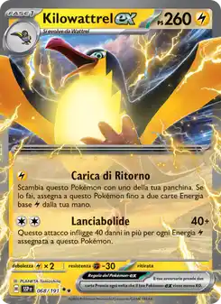 Kilowattrel ex - DR - 068/191 Italiano