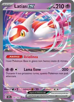 Latias ex - DR - 076/191 Italiano