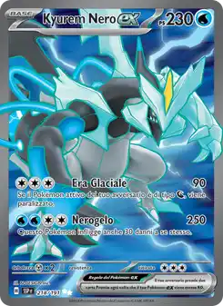 Kyurem Nero ex - UR - 218/191 Italiano
