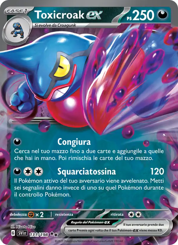 Toxicroak ex - DR - 131/198 (SVI)