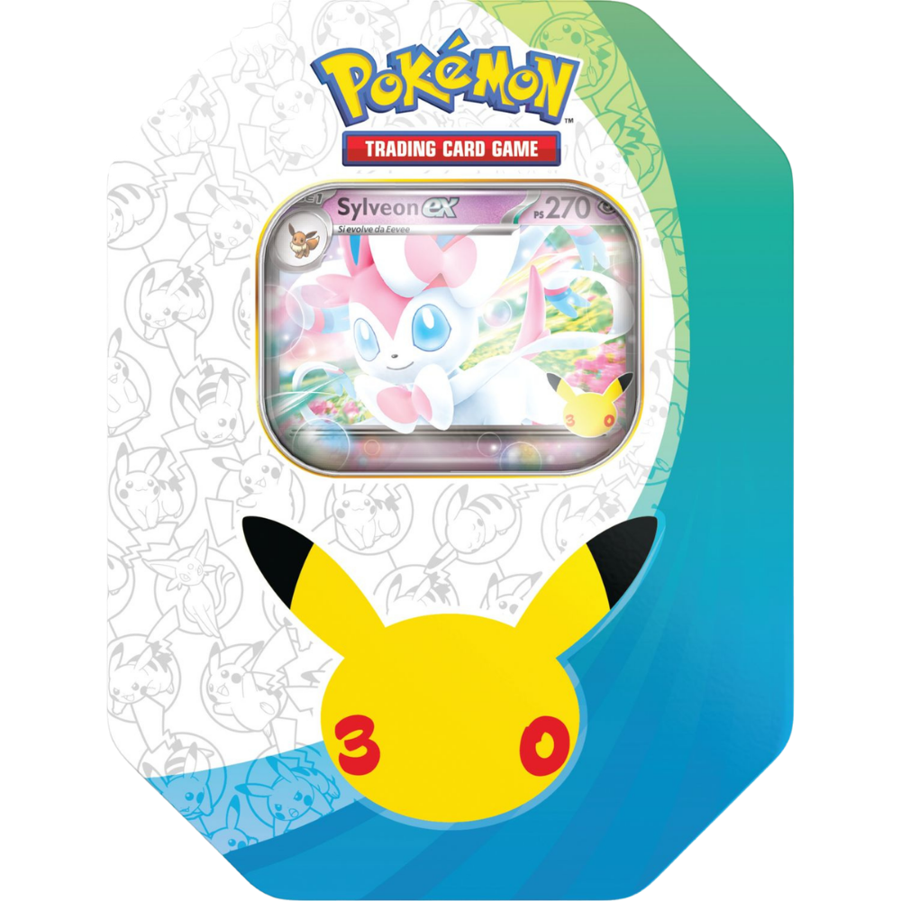 Pokémon: Tin da Collezione 30° Anniversario: Sylveon-Ex (IT)