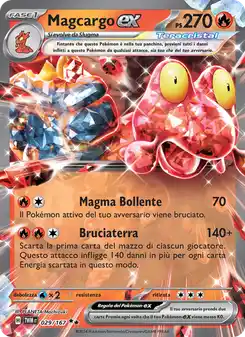 Magcargo ex - DR - 029/167 Italiano
