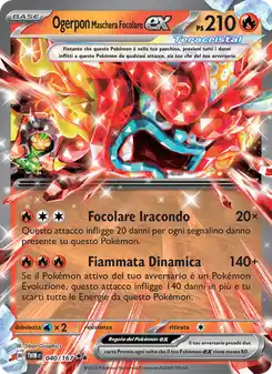Ogerpon Maschera Focolare ex - DR - 040/167 Italiano