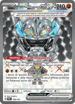 Ogerpon Maschera Fondamenta ex - UR - 199/167 Italiano