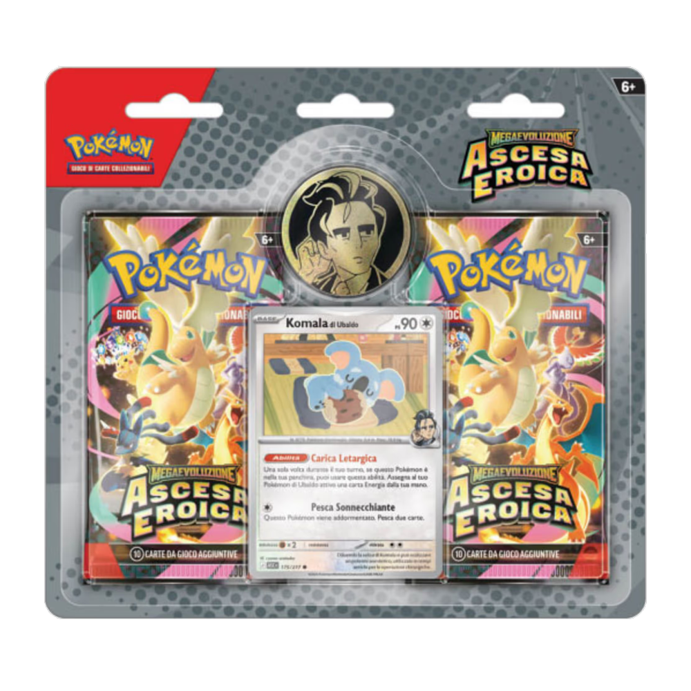 Pokémon: Collezione Ascesa Eroica con moneta Ubaldo (IT)
