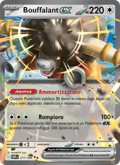 Bouffalant ex - DR - 077/086 Italiano